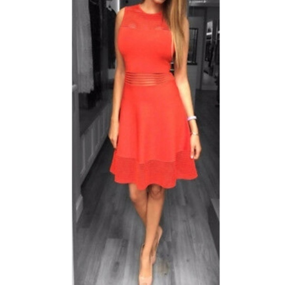 NWT Torn by Ronny Kobo fit and flare a line dress